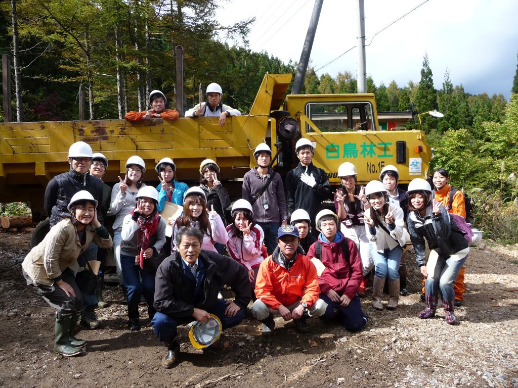 関西大学の学生さん御一行 関西大学の学生さん御一行